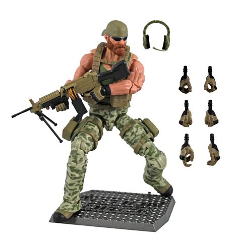 Valaverse action force - 1/12 Scale Action Figure Gear Interchangeable Accessories Multiple Weapons Fits all male Action Force figures Weight: .16 lbs Dimensions:...